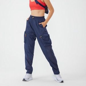 Outdoor Voices Windbreaker Pants Navy Blue Size Medium